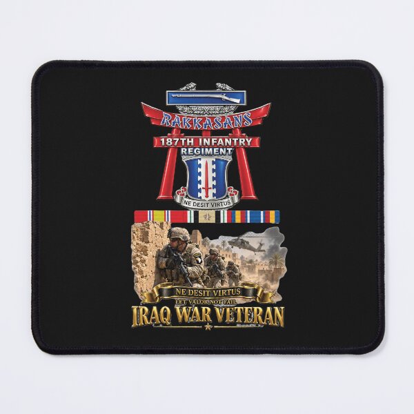 Item preview, Army - Combat Veteran - 187th Infantry Regiment - Torii, Iraq  War Veteran - 3D - Enhanced designed and sold by Military Insignia Products.
