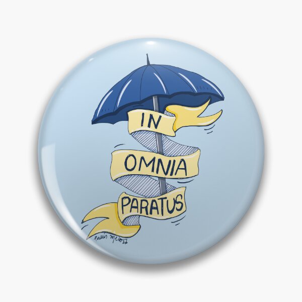 Item preview, In Omnia Paratus - Umbrella Illustration designed and sold by ThaisMelo.