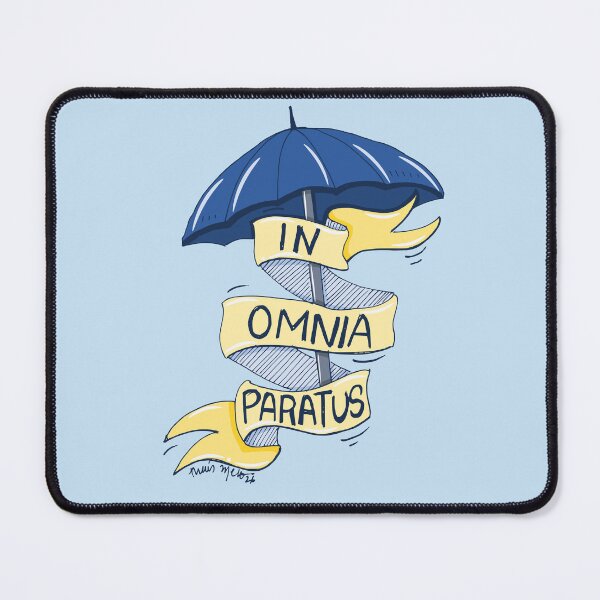 Item preview, In Omnia Paratus - Umbrella Illustration designed and sold by ThaisMelo.
