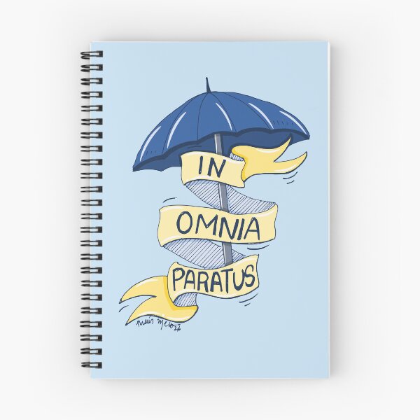Item preview, In Omnia Paratus - Umbrella Illustration designed and sold by ThaisMelo.