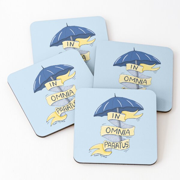 Item preview, In Omnia Paratus - Umbrella Illustration designed and sold by ThaisMelo.