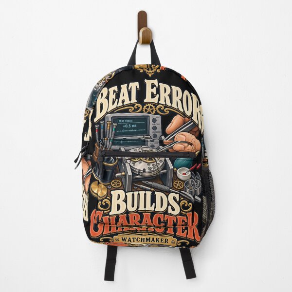 Item preview, Beat Error Builds Character - Funny Watchmaker Horology Gift designed and sold by MOTIFOLK.