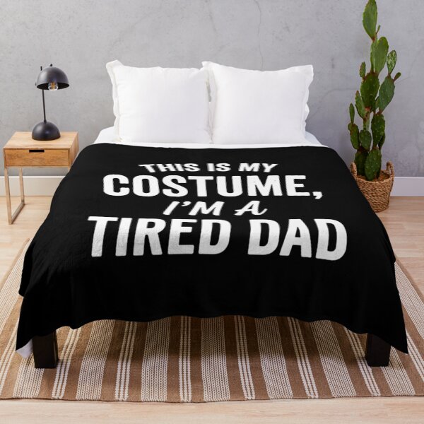 Item preview, This Is My Costume, I'm a Tired Dad Funny Halloween Dad designed and sold by CloudyPress.
