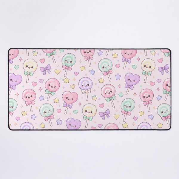 Item preview, Kawaii Lollipop Pattern designed and sold by Soft Berry Studio.