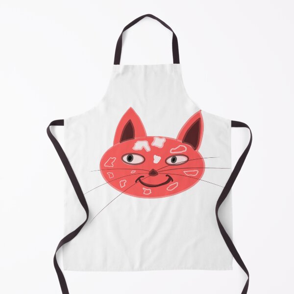 Item preview, Cute Red Cat Face Playful Cartoon Animal designed and sold by ExploreAura Studio.