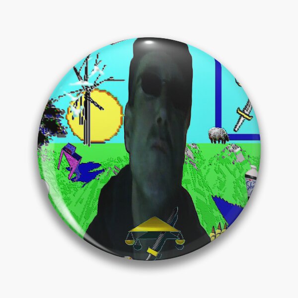 Item preview, Terry A Davis collage templeos designed and sold by retro_hobbie_shop.