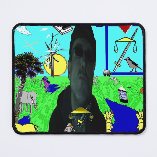 Item preview, Terry A Davis collage templeos designed and sold by retro_hobbie_shop.