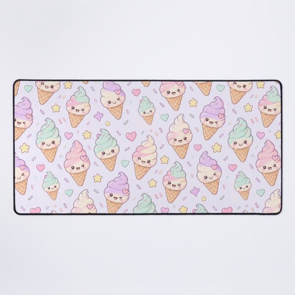 Item preview, Kawaii Soft Serve Pattern designed and sold by Soft Berry Studio.
