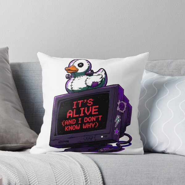 Item preview, Frankenstein Rubber Duck Debugging Halloween Programmer designed and sold by chattsuede.