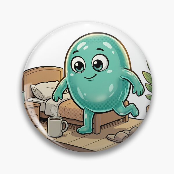 Item preview, Wobbly's Day: Cute 3D Blob Morning Routine designed and sold by DIUMERI.