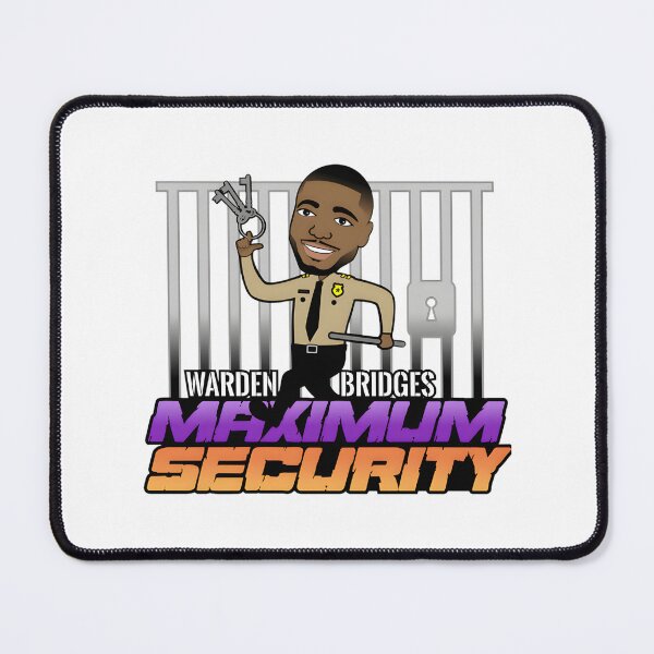 Item preview, Warden Bridges Maximum Security Design for Prison and Law Enforcement Enthusiasts designed and sold by Smith-Desgin.