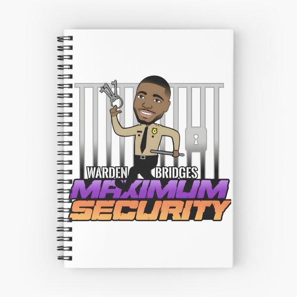 Item preview, Warden Bridges Maximum Security Design for Prison and Law Enforcement Enthusiasts designed and sold by Smith-Desgin.
