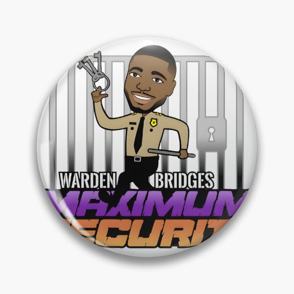 Item preview, Warden Bridges Maximum Security Design for Prison and Law Enforcement Enthusiasts designed and sold by Smith-Desgin.