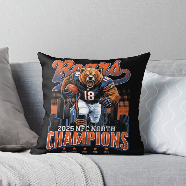 Item preview, Diseño de los Chicago Bears, campeones de la NFC Norte, celebrando la victoria en el fútbol americano. designed and sold by Daniel Caspi.