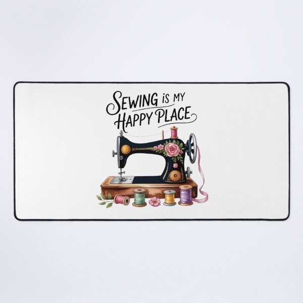 Item preview,  Sewing Is My Happy Place  Sewing Lifestyle  designed and sold by AleksandraJac05.