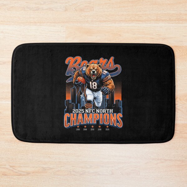 Item preview, Chicago Bears NFC North Champions Design Celebrating Football Victory designed and sold by Daniel Caspi.