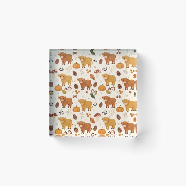 Item preview, Highland Cow Autumn Harvest designed and sold by DumpsterSage.