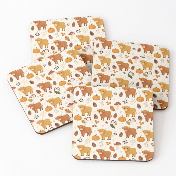 Item preview, Highland Cow Autumn Harvest designed and sold by DumpsterSage.