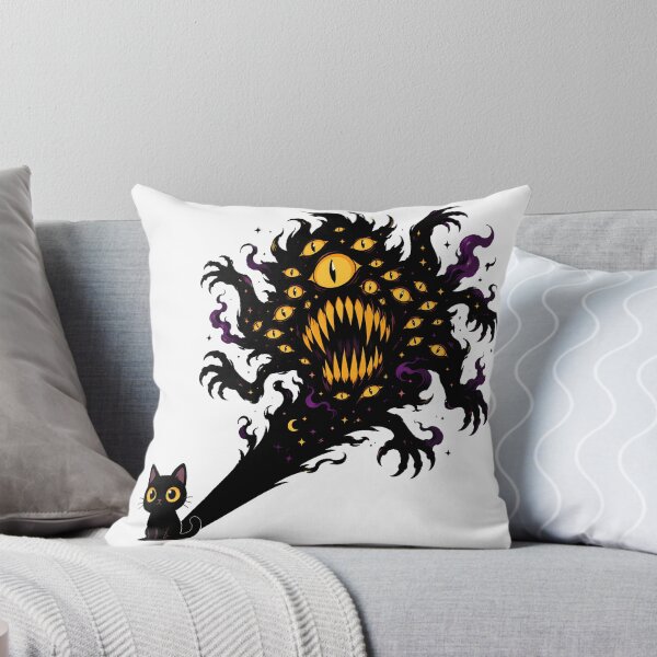 Item preview, Eldritch Cat Shadow Monster Goth Cosmic Horror designed and sold by chattsuede.