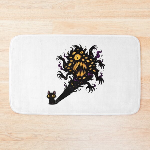 Item preview, Eldritch Cat Shadow Monster Goth Cosmic Horror designed and sold by chattsuede.