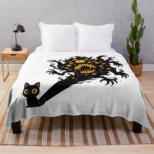 Item preview, Eldritch Cat Shadow Monster Goth Cosmic Horror designed and sold by chattsuede.