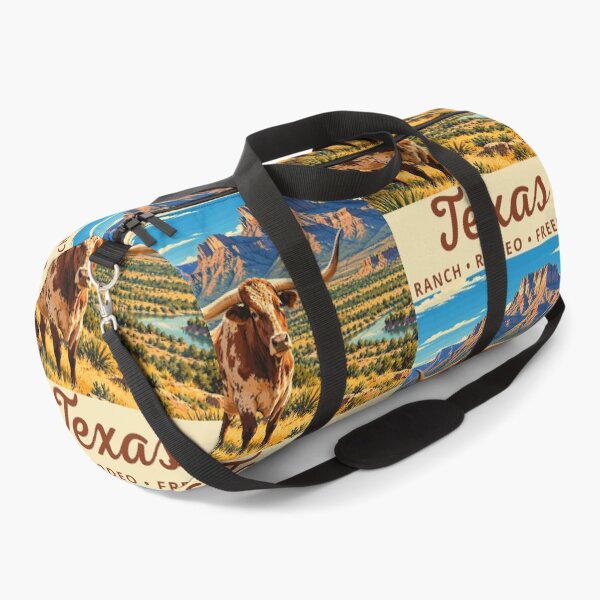 Item preview, Texas in the USA, Vintage Art Travel Landscape designed and sold by MaateoDesign.