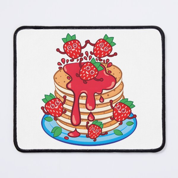 Item preview, Delicious Stack of Pancakes Artwork by Plushism - Breakfast Illustration designed and sold by NTamilselvan.