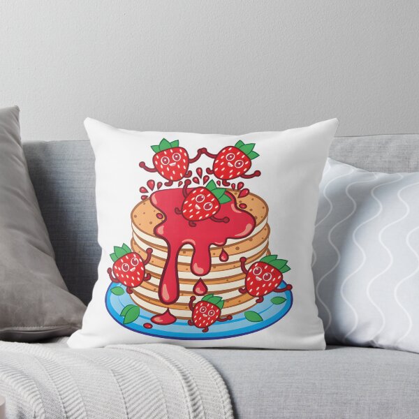 Item preview, Delicious Stack of Pancakes Artwork by Plushism - Breakfast Illustration designed and sold by NTamilselvan.