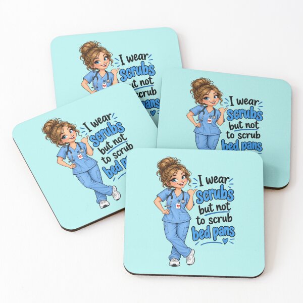 Item preview, Nurse Scrubs Cartoon  designed and sold by cringe0015.