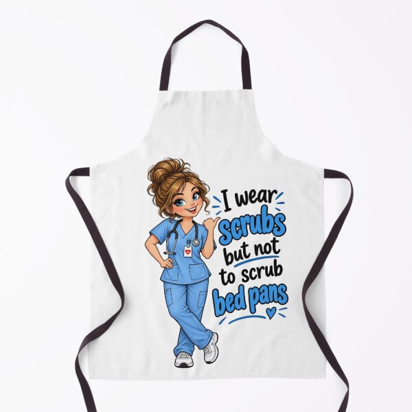 Item preview, Nurse Scrubs Cartoon  designed and sold by cringe0015.