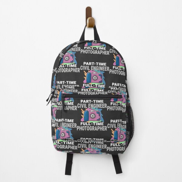 Item preview, Sarcastic Part-Time Civil Engineer and Full-Time Photographer Photography Hobby Design designed and sold by YUKAdesign.