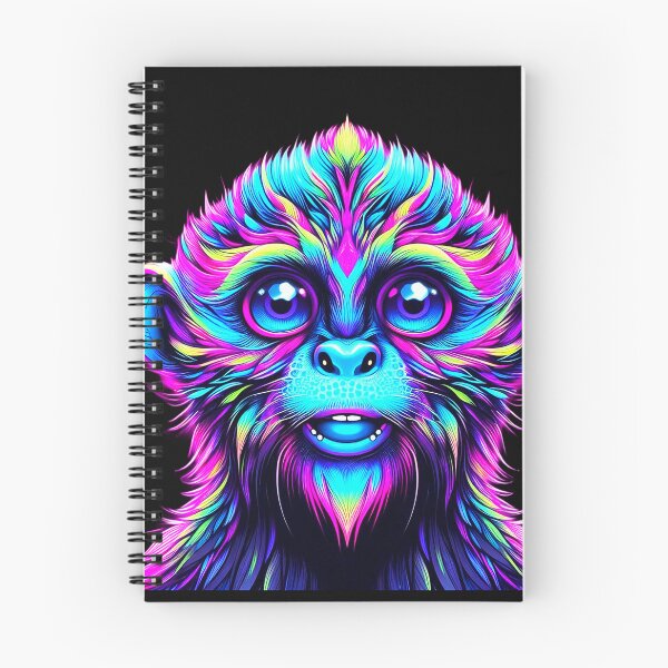 Item preview, Vaporwave Neon Cyber Primate - Psychedelic Ape  designed and sold by A E S T H E T A T A G.