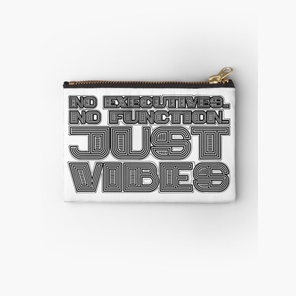 Item preview, Just Vibes Dark | Funny ADHD Graphic | Bold Bubble Typography | Executive Dysfunction designed and sold by RareSquareBearArts.