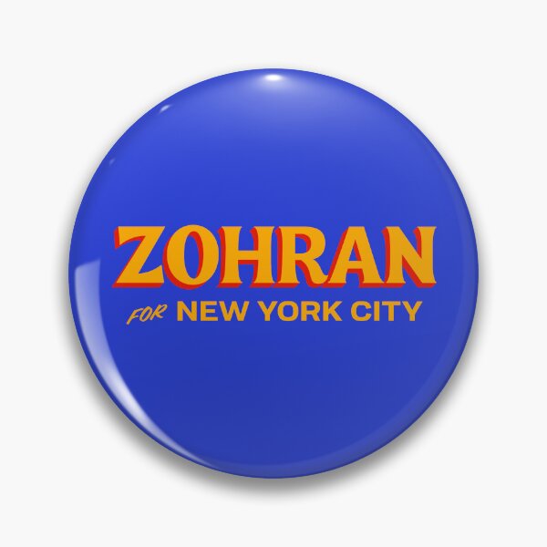 Aperçu de l'œuvre Autocollant Zohran pour New York City créée et vendue par EthosWear.