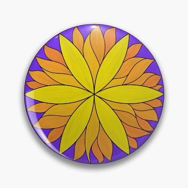 Item preview, Cell Stained Glass Sun designed and sold by OberArt.