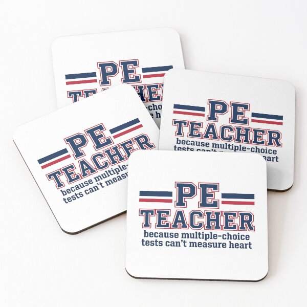 Item preview, PE Teacher Multiple-Choice Tests Can't Measure Heart designed and sold by OpenFieldNotes.