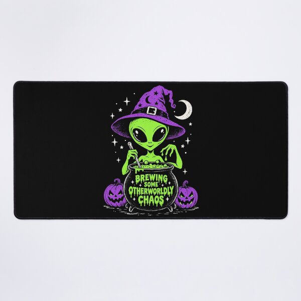 Item preview, Alien Wearing a Witch Hat designed and sold by SignumShop.