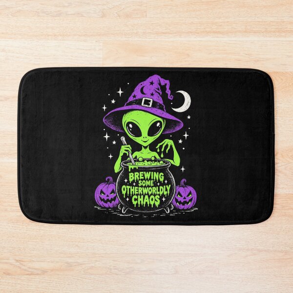 Item preview, Alien Wearing a Witch Hat designed and sold by SignumShop.
