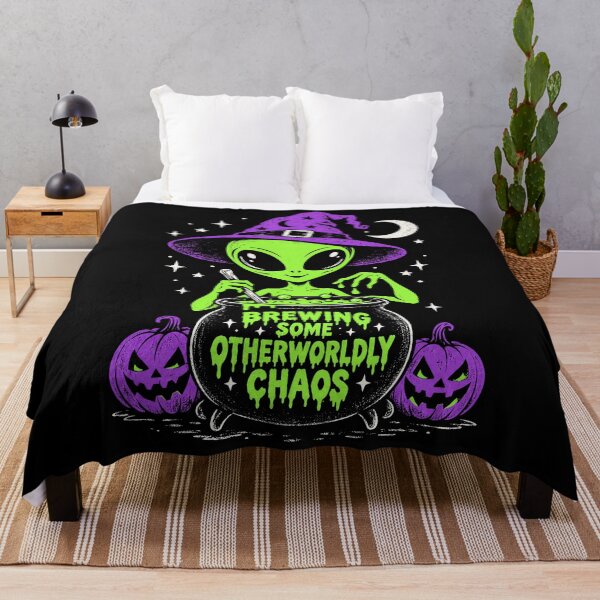 Item preview, Alien Wearing a Witch Hat designed and sold by SignumShop.