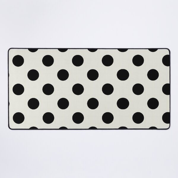 Item preview, Beige Black Polka Dot designed and sold by gulsumkiyan.