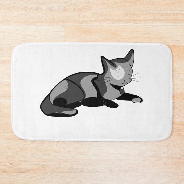 Item preview, Monotone cat designed and sold by TheJolliBoutique.
