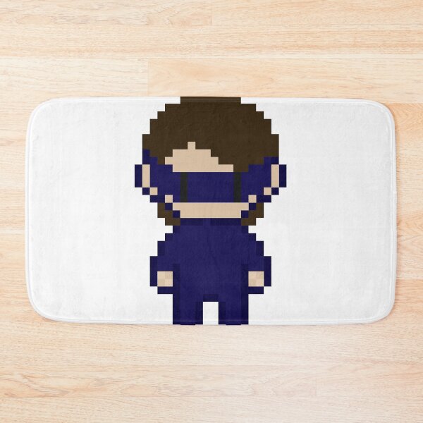 Item preview, Pixel Art Ninja Mask Character – Retro 8-Bit Masked Warrior designed and sold by Ruuper4all.