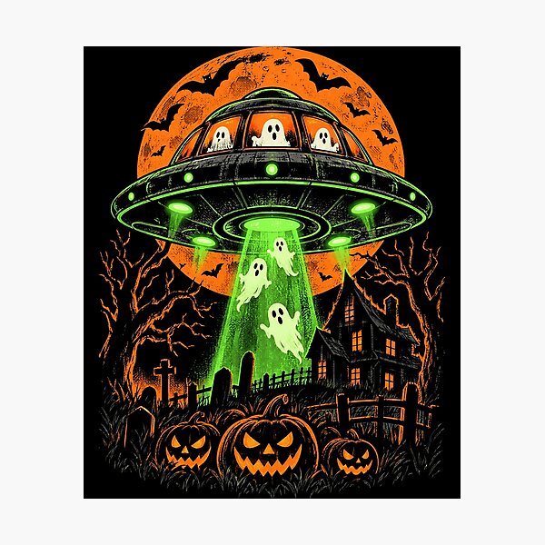 Item preview, Haunted UFO designed and sold by SignumShop.