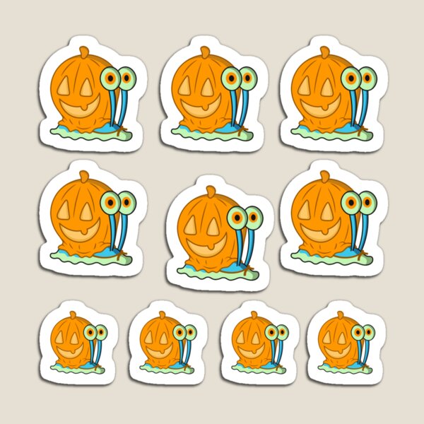 Item preview, Gary Pumpkin Sticker pack designed and sold by EastAtina.