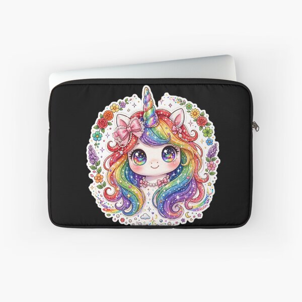 Item preview, Rainbow Unicorn Kawaii Unicorn Galaxy Rainbow Unicorn Colorful Magical designed and sold by HealingEraInk.