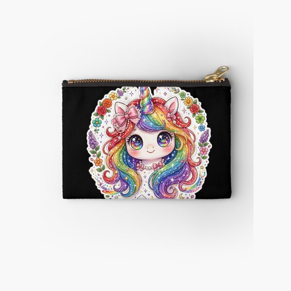Item preview, Rainbow Unicorn Kawaii Unicorn Galaxy Rainbow Unicorn Colorful Magical designed and sold by HealingEraInk.