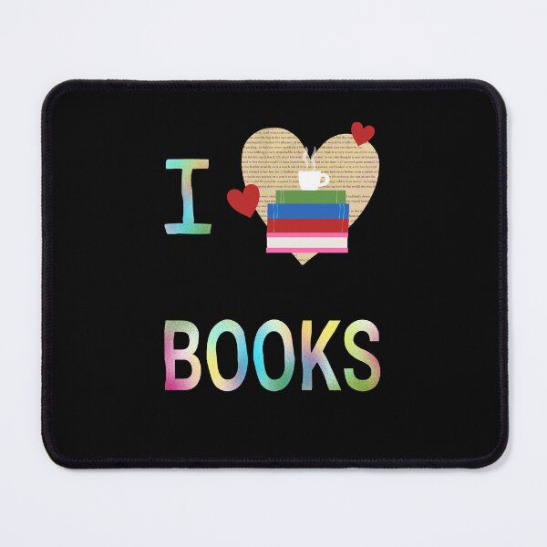 Item preview, I love books - Reader cute aesthetic designed and sold by Mermaid-set.