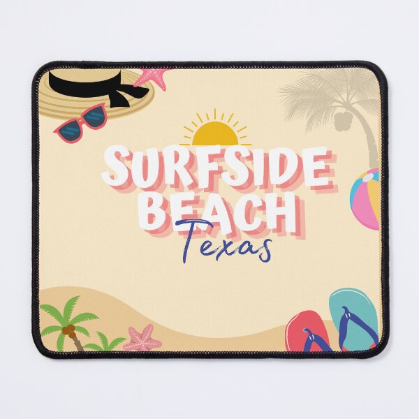 Item preview, Surfside Beach Texas Retro Typography | Gulf Coast Vacation Souvenir designed and sold by DonnaRaine.