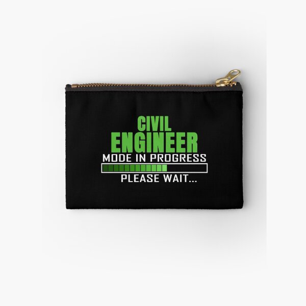 Item preview, Civil Engineer Mode in Progress Please Wait Funny Quote Design for Engineering Enthusiasts designed and sold by YUKAdesign.