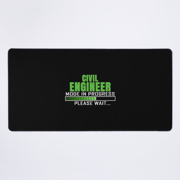 Item preview, Civil Engineer Mode in Progress Please Wait Funny Quote Design for Engineering Enthusiasts designed and sold by YUKAdesign.